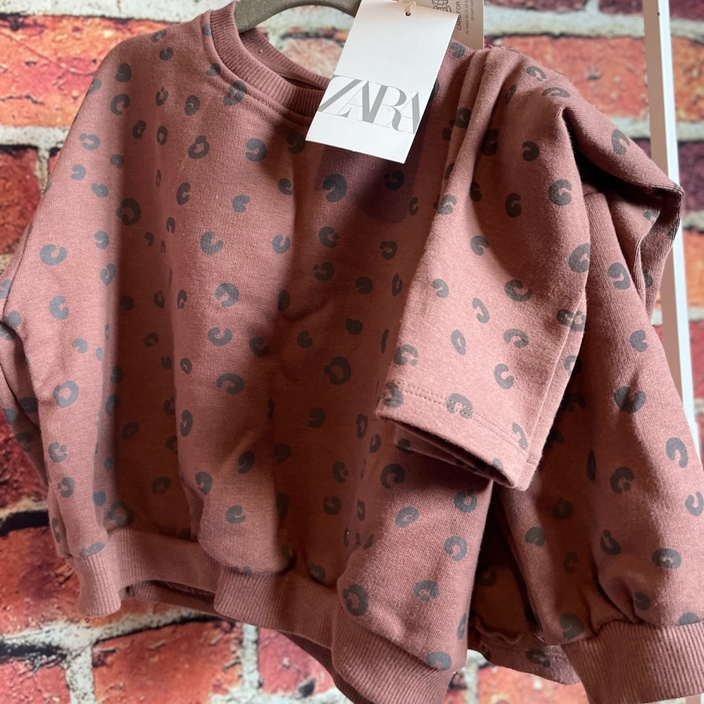 Zara Cheetah Set 18-24 BNWT
